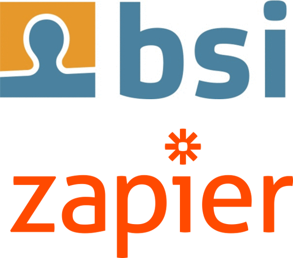 Logos BSI Software and Zapier