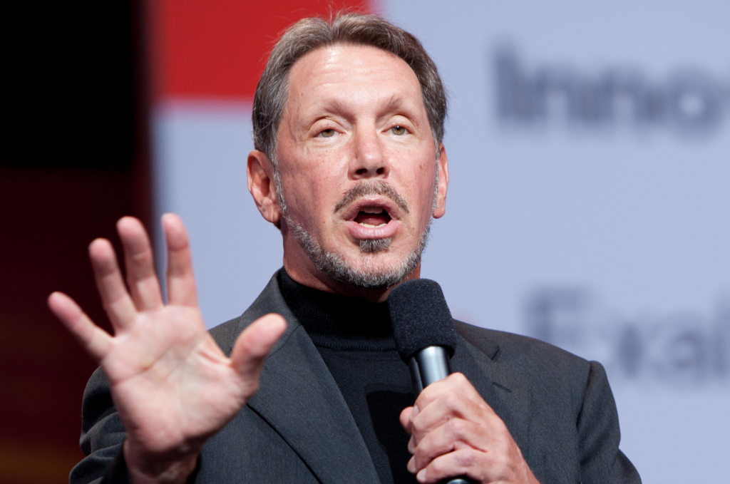 Larry_Ellison_Wikipedia / Oracle erfindet die Cloud neu