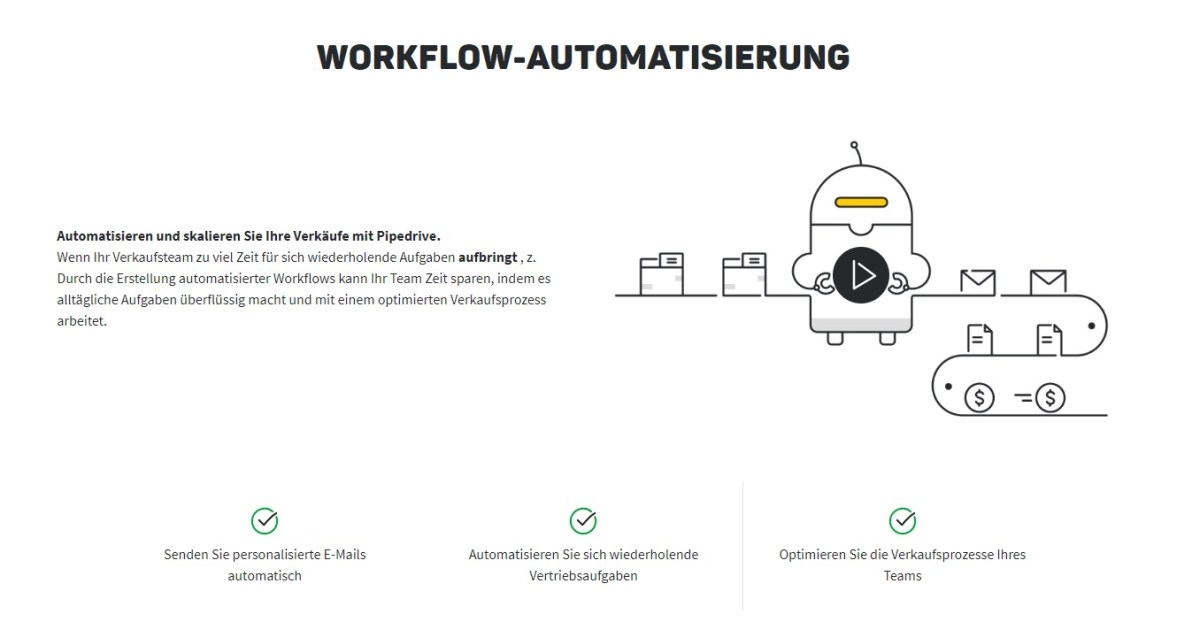 Pipedrive Workflow Automation